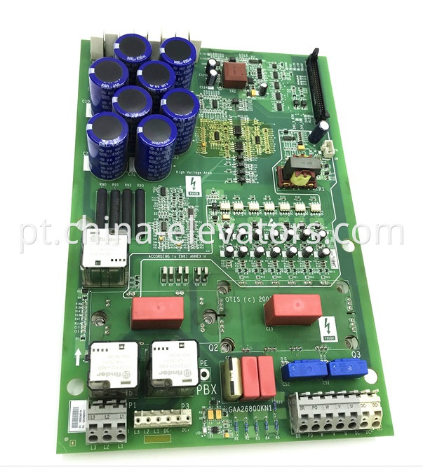 Placa de energia PBX para otis OVF20CR GAA26800KN1 Power Board PBX for Otis OVF20CR Inverter GAA26800KN1